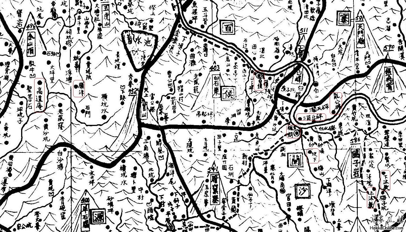 太多老地民名, 请看老地图