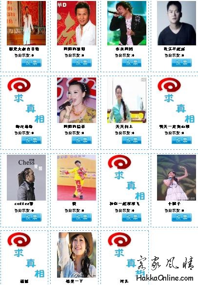 meizhou第六周金曲月榜投票