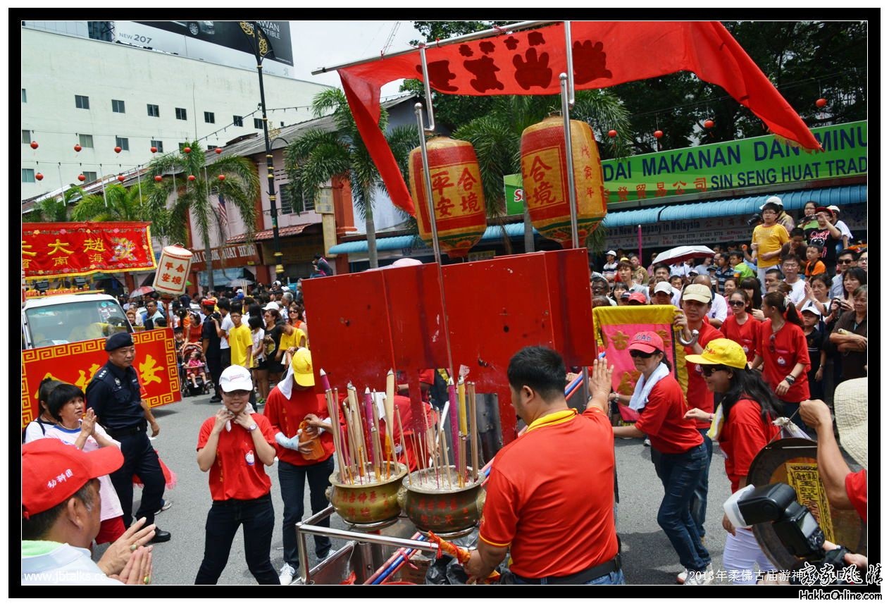 马来西亚-柔佛古庙游神活动