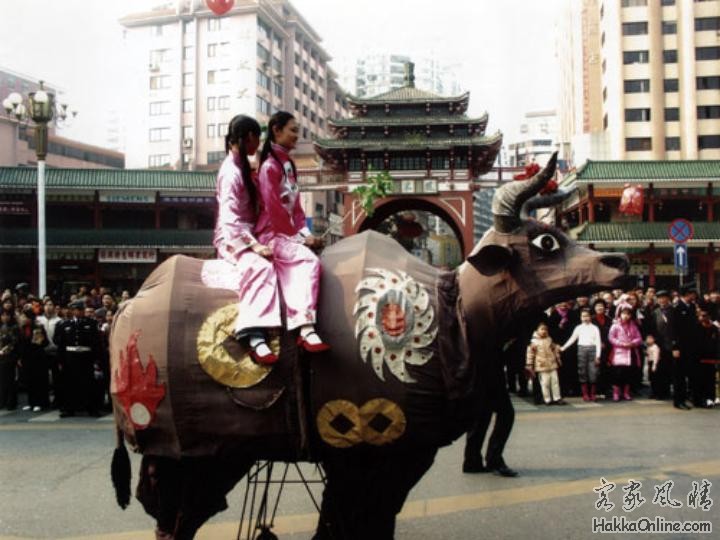 春牛图舞蹈图片