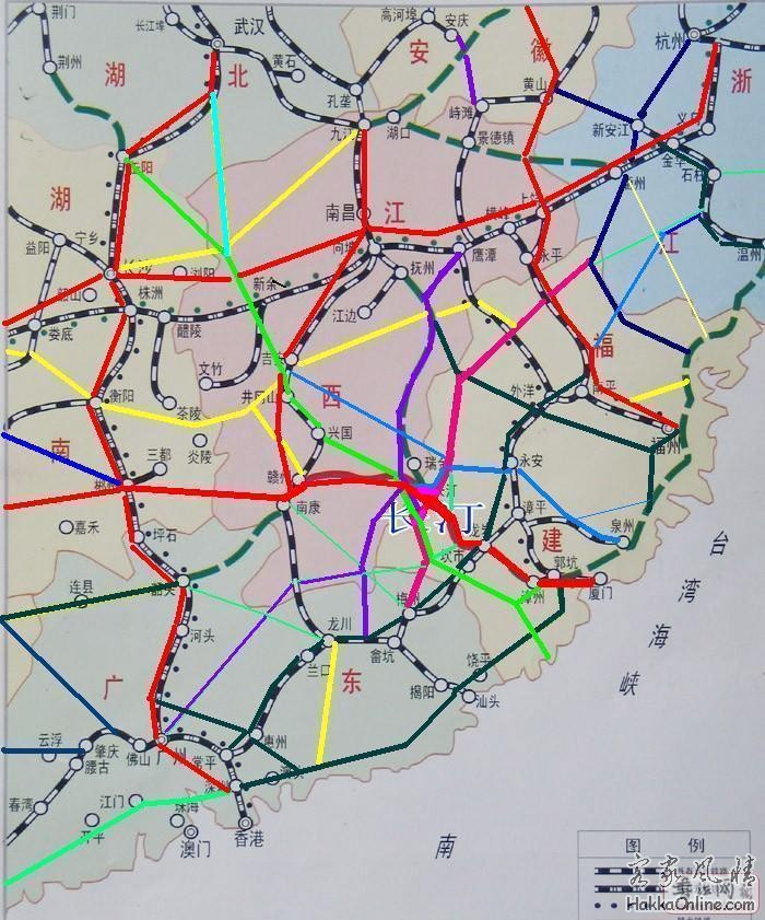 中国东南部铁路规划建议图.JPG