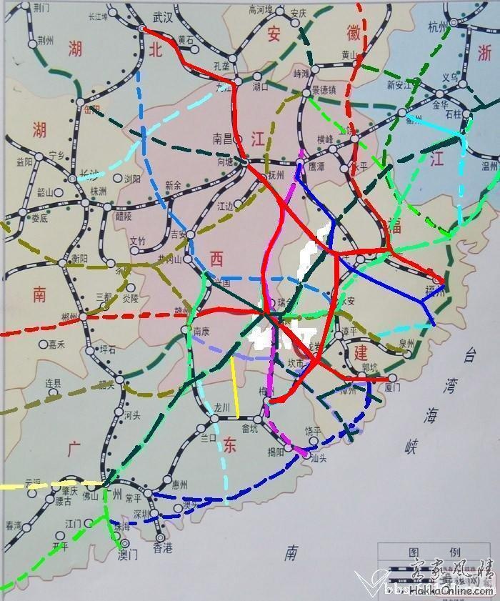 昌抚福客运专线与赣龙厦客运专线规划建议图.JPG