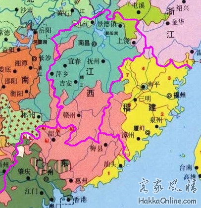 由闽粤赣三省组成的客家话版图.jpg