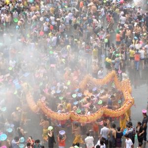 四川洛带客家第十二届水龙节开幕